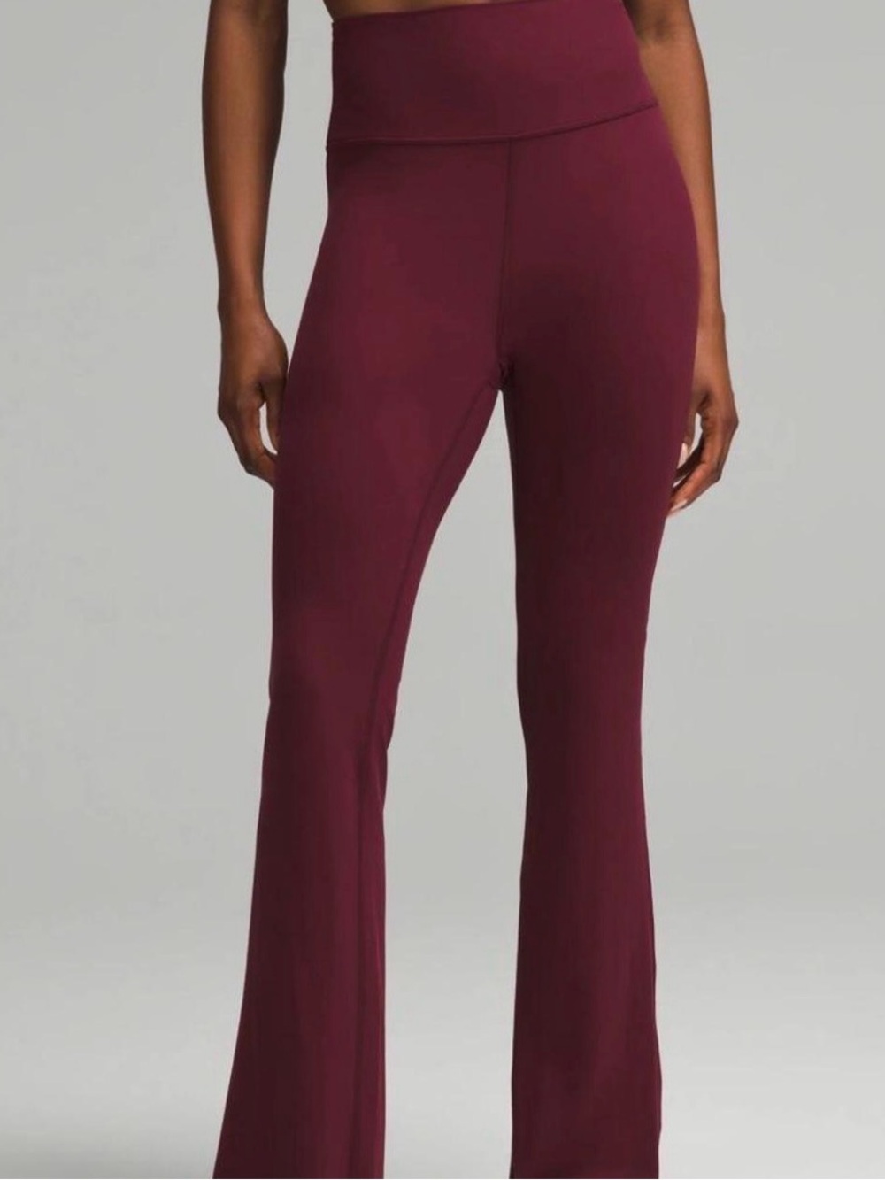 lululemon athletica High-Rise Flare Leggings - Burgundy